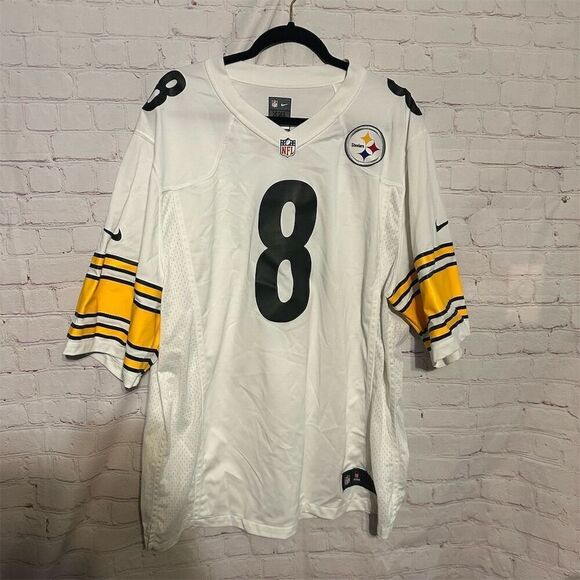 Nike Pittsburgh Steelers Kenny Pickett #8 Men's 2XL NFL Jersey - Picture 1 of 10